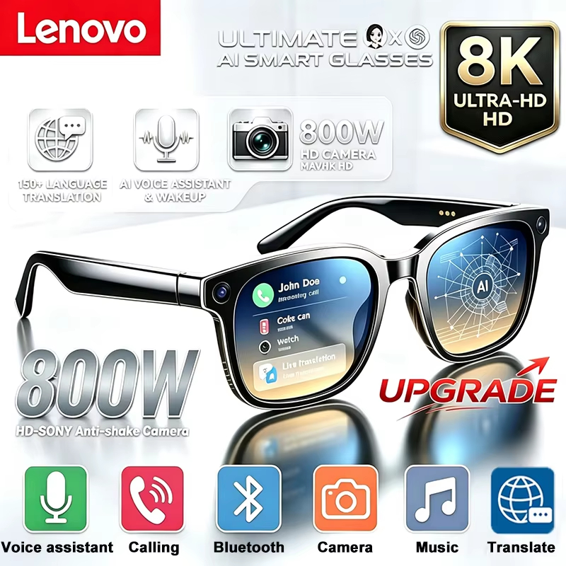 Photography Videography - Lenovo AI Smart Shooting Glasses 800W