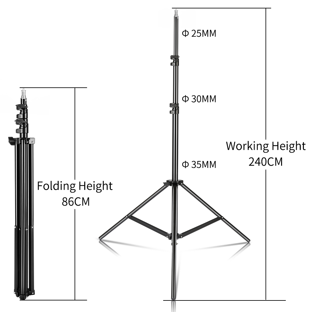 240CM/7.9FT 1/4 Screw Photogra - Photography Umbrella Light 评论和价格