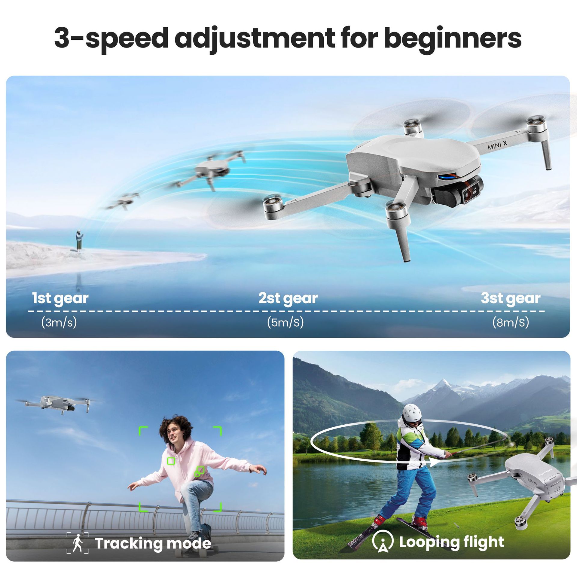 4K HD Aerial Drone, RC Quadcop - Photography High Key 评论和价格