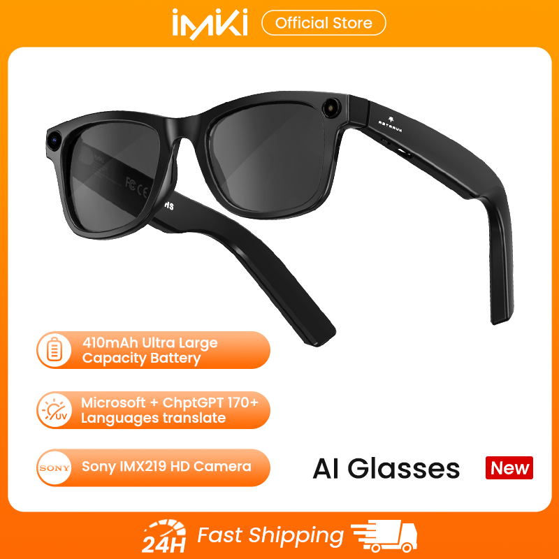 IMIKI Ai Smart Glasses 4K 800W - Photography Videography 评论和价格