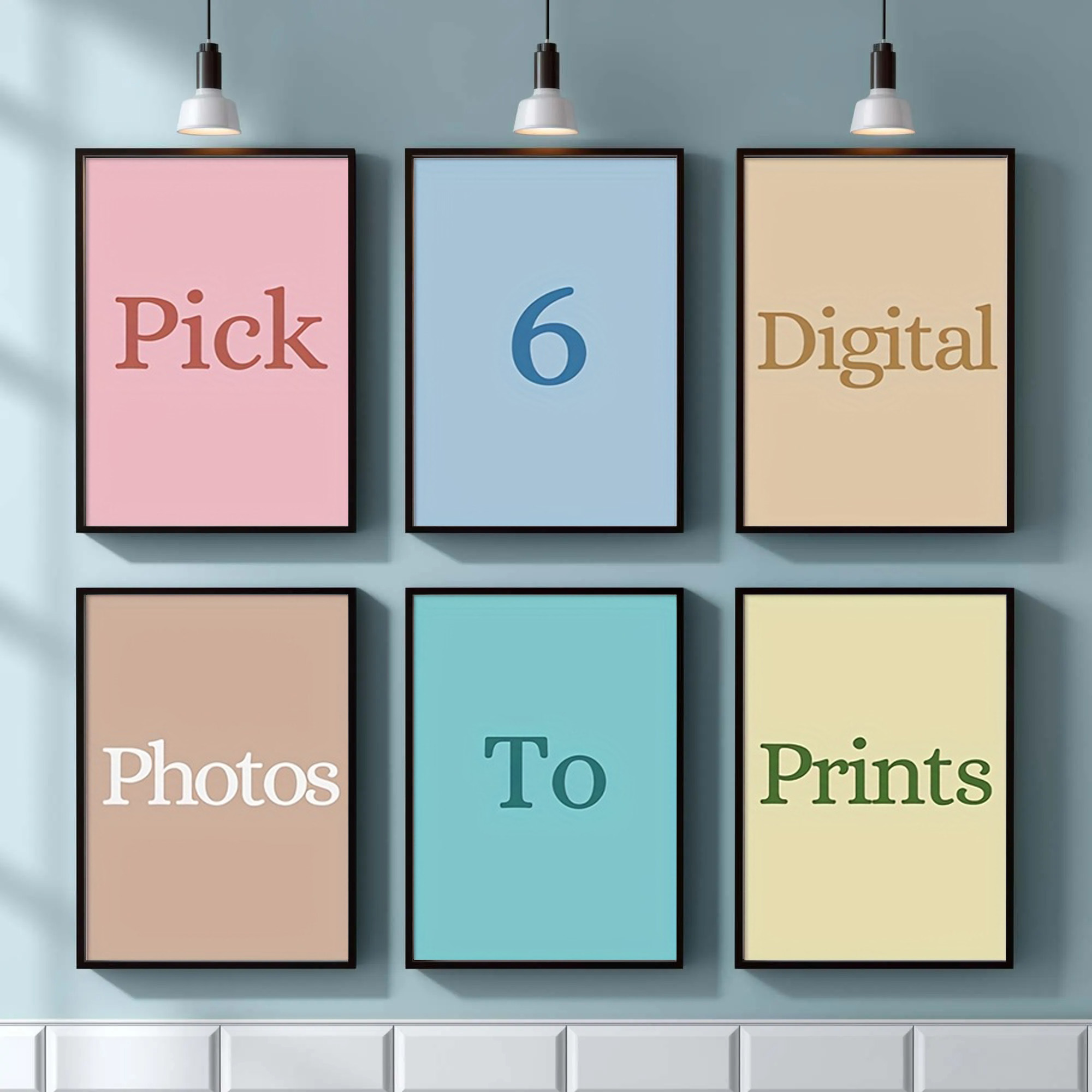 4/5/6pcs Custom Canvas Printin - Photography Poster 评论和价格