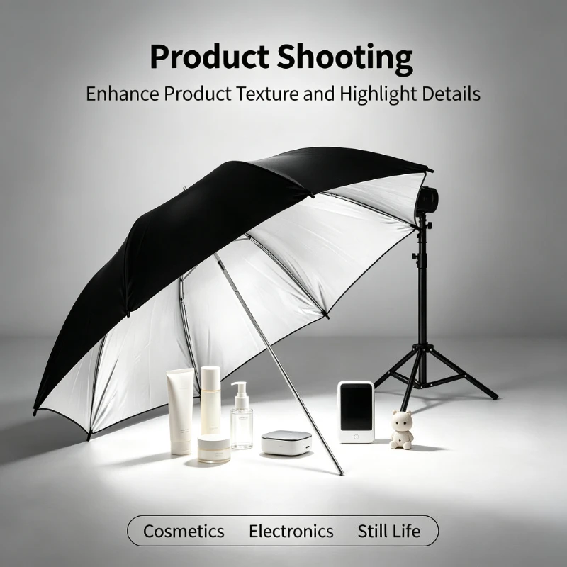 2026 Black Durable 33-inch Ref - Photography Umbrella Light 评论和价格