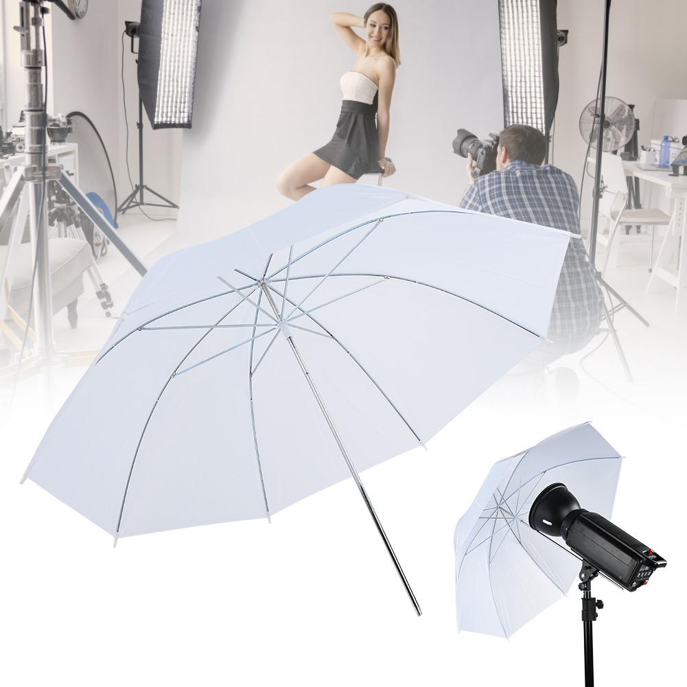 33 Inch Translucent White Soft - Photography Umbrella Light 评论和价格