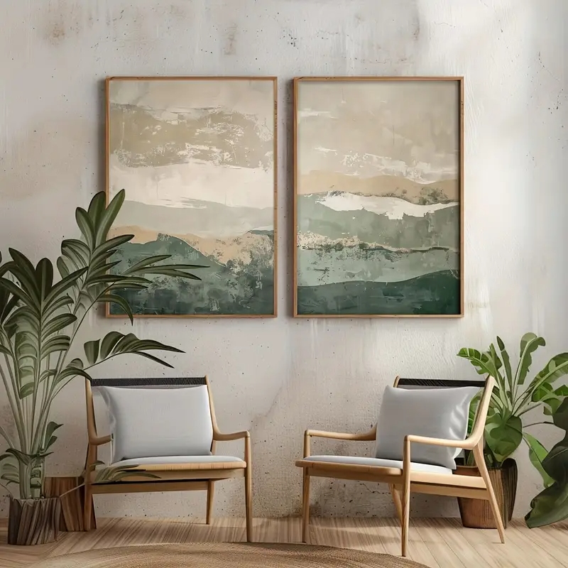 2pcs/set Wabi Sabi Abstract Ge - Photography Course 评论和价格