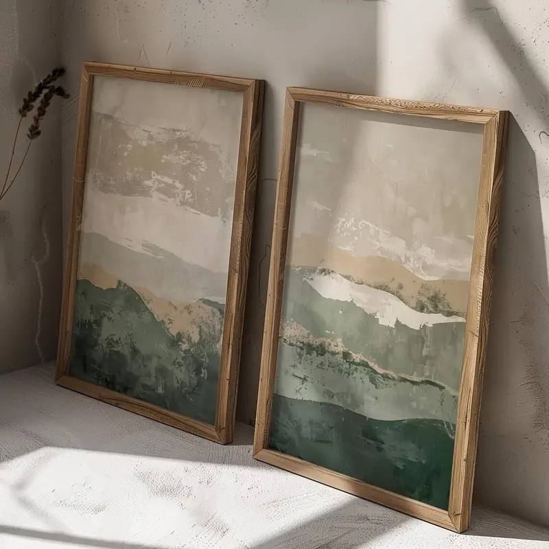 2pcs/set Wabi Sabi Abstract Ge - Photography Course 评论和价格