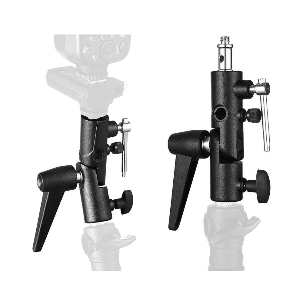Flash Bracket Hot Shoe Umbrell - Photography Umbrella Light 评论和价格