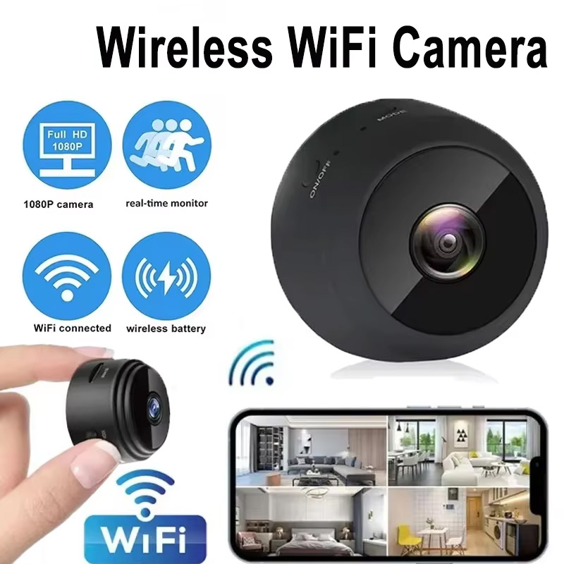 New A9 Camera Wifi 1080p HD Wi - Photography Videography 评论和价格