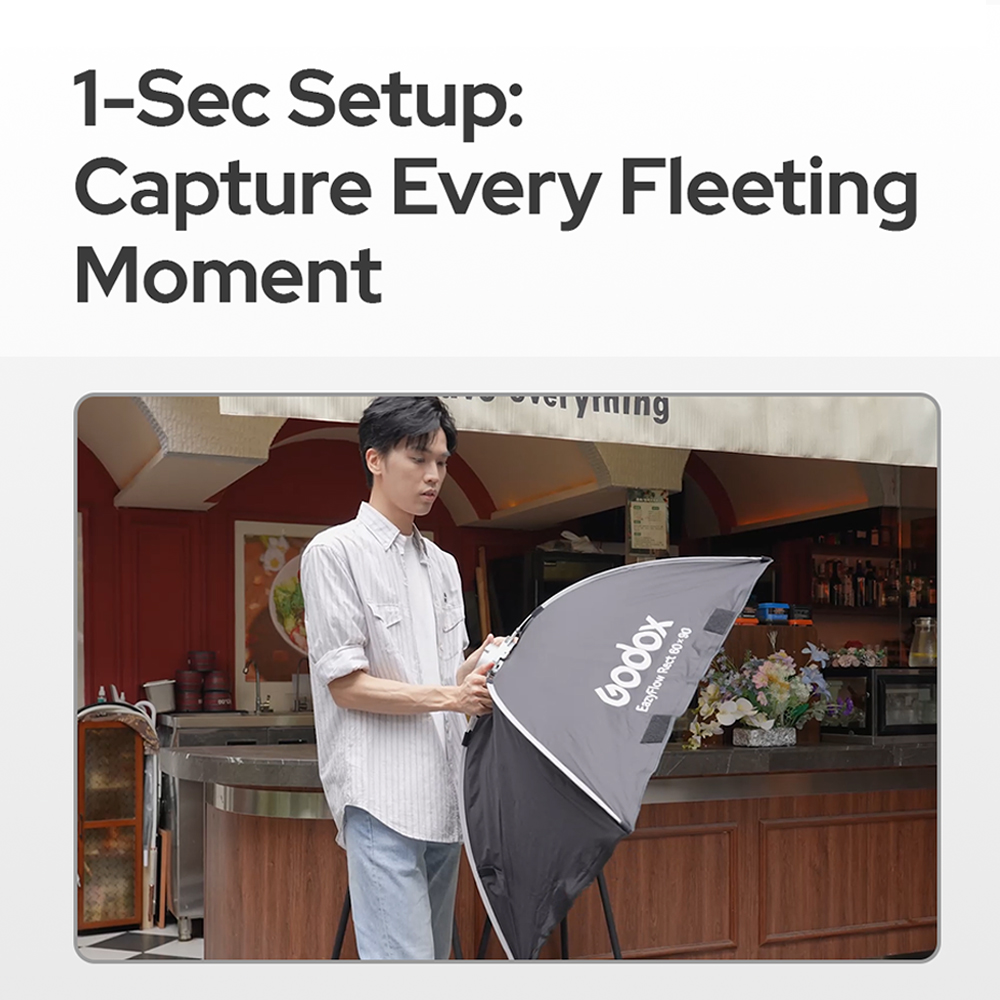 Godox EazyFlow Series Octa 60/ - Pop Up Flash Diffuser 评论和价格