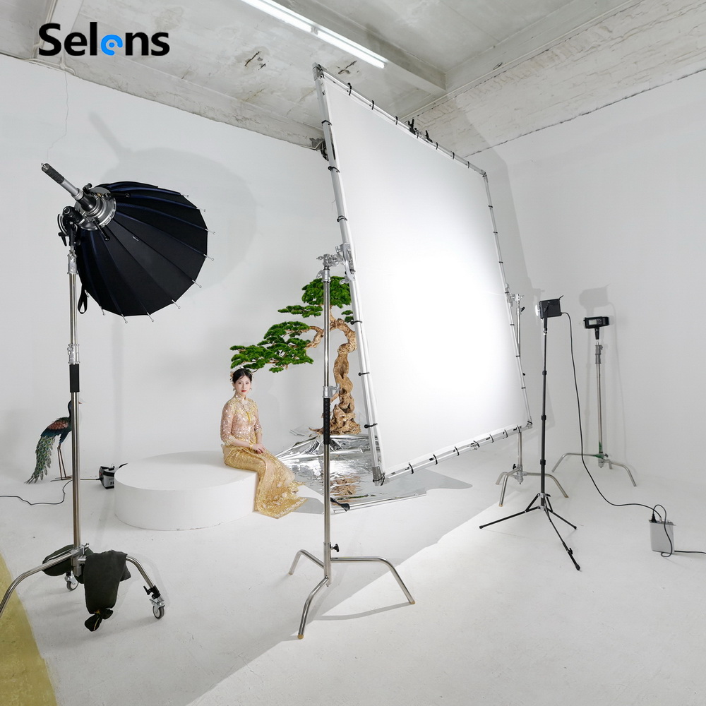 Selens Foldable 1.5/2/2.4M But - Pop Up Flash Diffuser 评论和价格