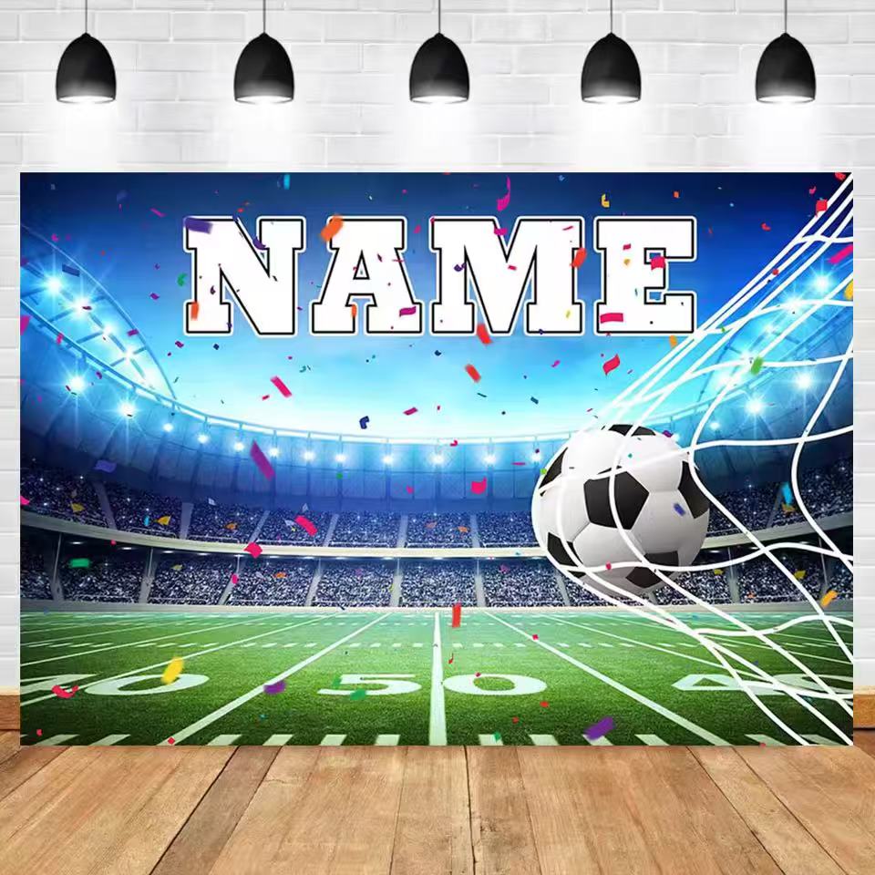 Football Backdrop Customize Na - Photography Sport 评论和价格
