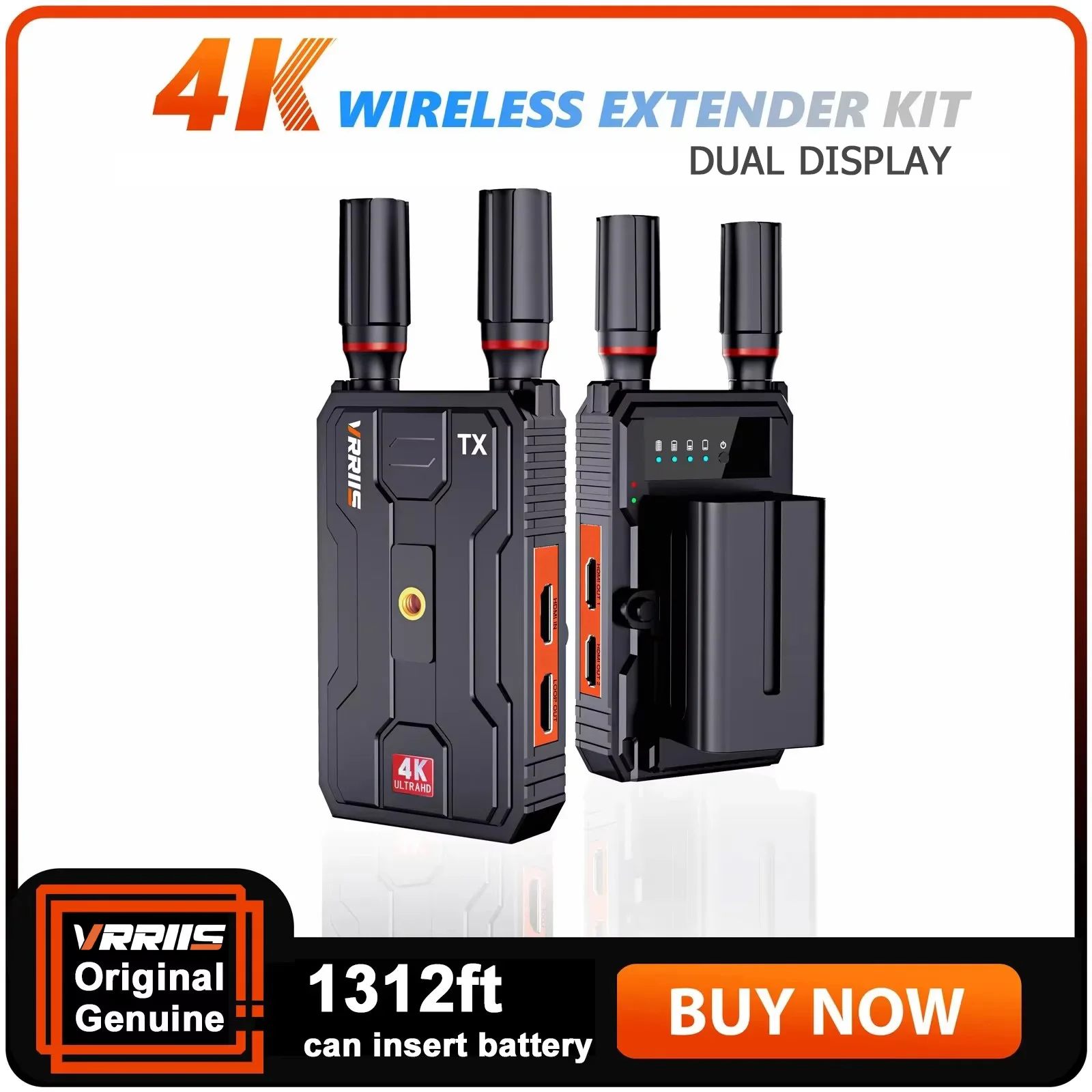 Vrriis WL097 PRO 4K Wireless A - Photography Videography 评论和价格