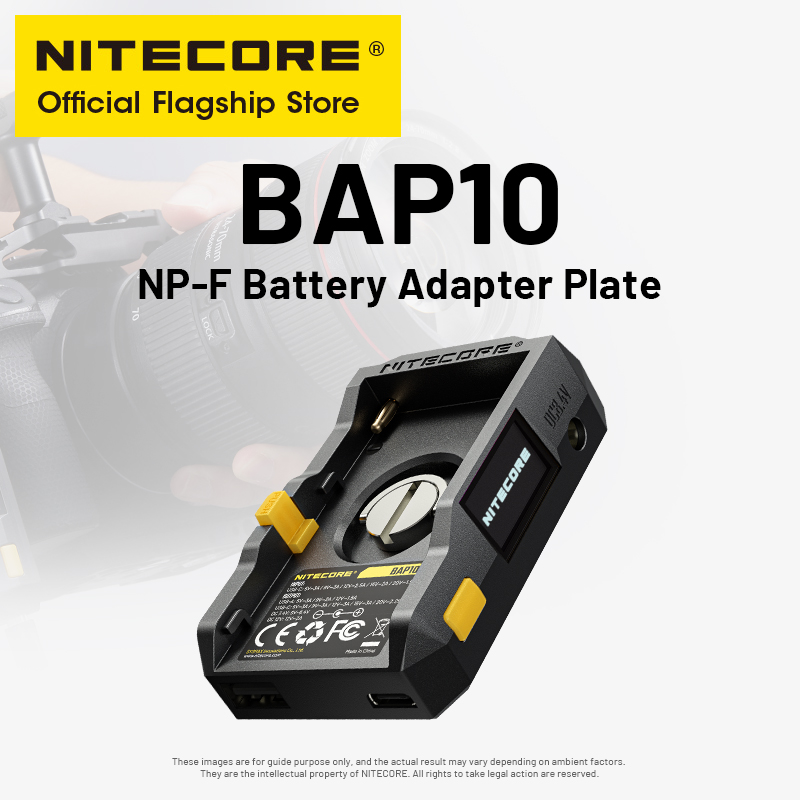 NITECORE BAP10 NP-F Battery Ad - Photography Videography 评论和价格