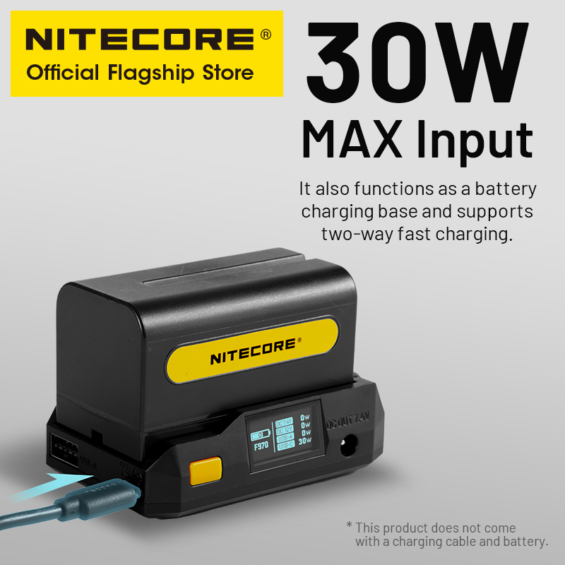 NITECORE BAP10 NP-F Battery Ad - Photography Videography 评论和价格