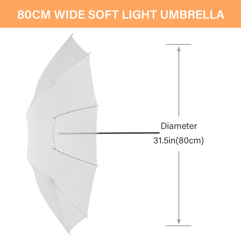 76 * 80cm X4 Transparent White - Photography Umbrella Light 评论和价格