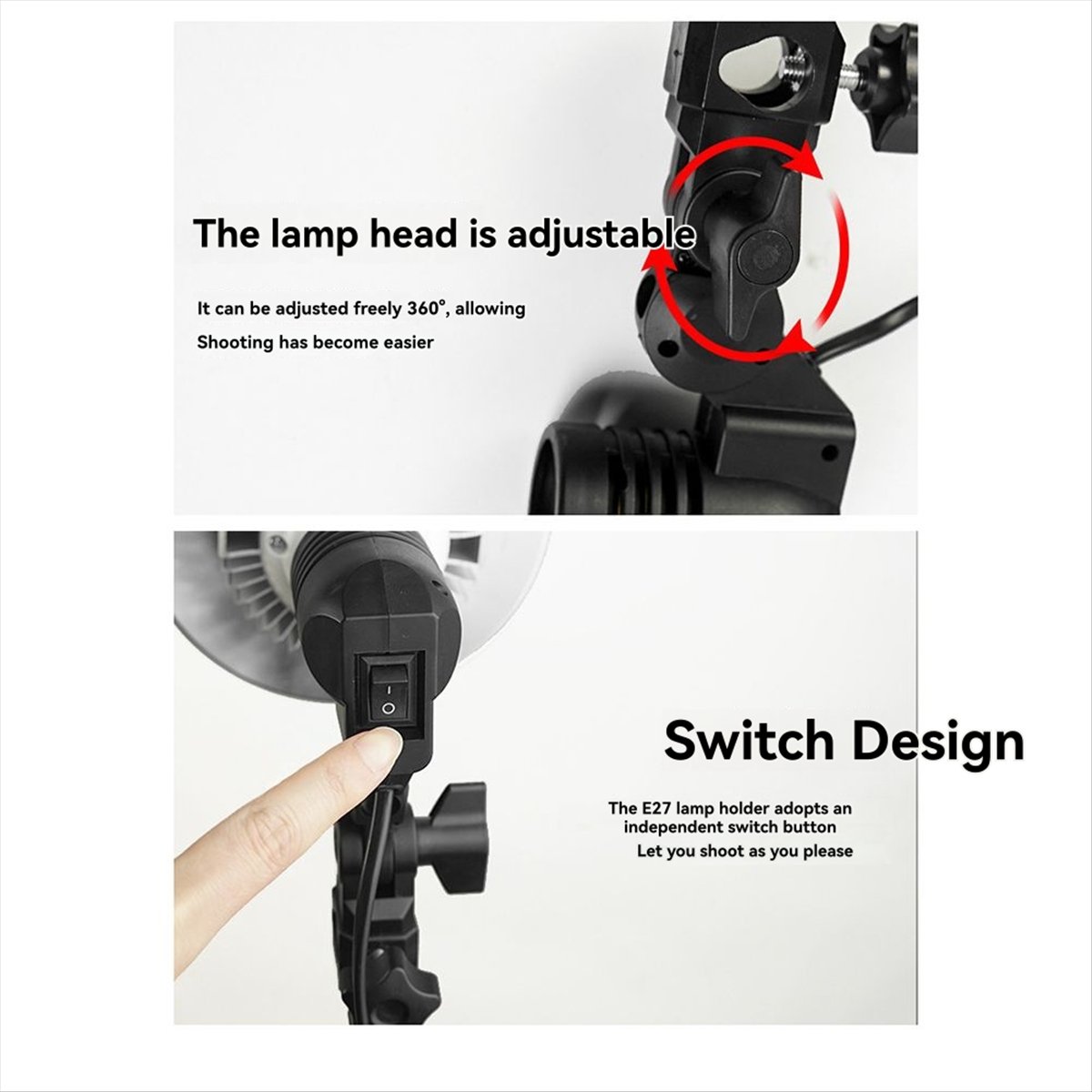 A40I 1.8m E27 Photography Ligh - Photography Umbrella Light 评论和价格