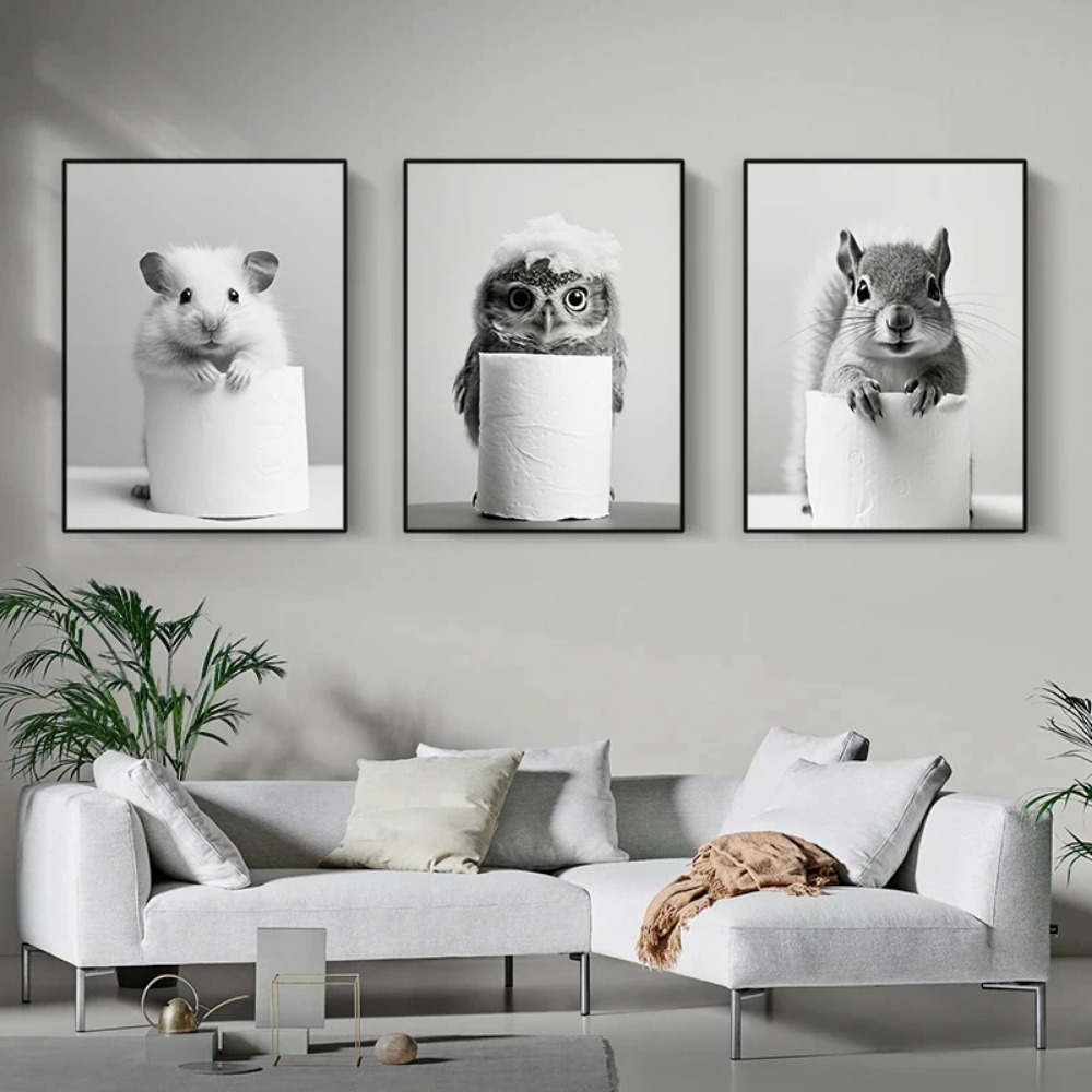 Black and White Cute Animal an - Photography Duck 评论和价格