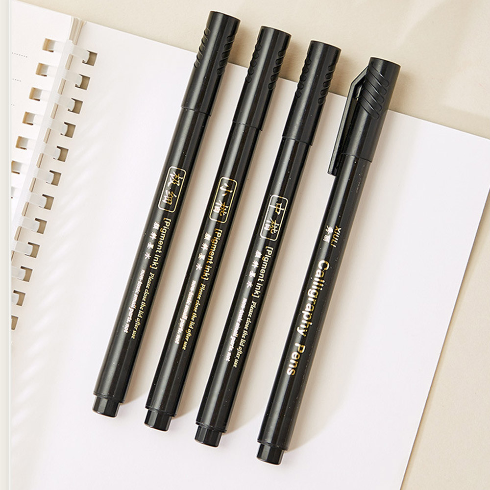 4pc Brush Pen Calligraphy Pen  - Photography Course 评论和价格