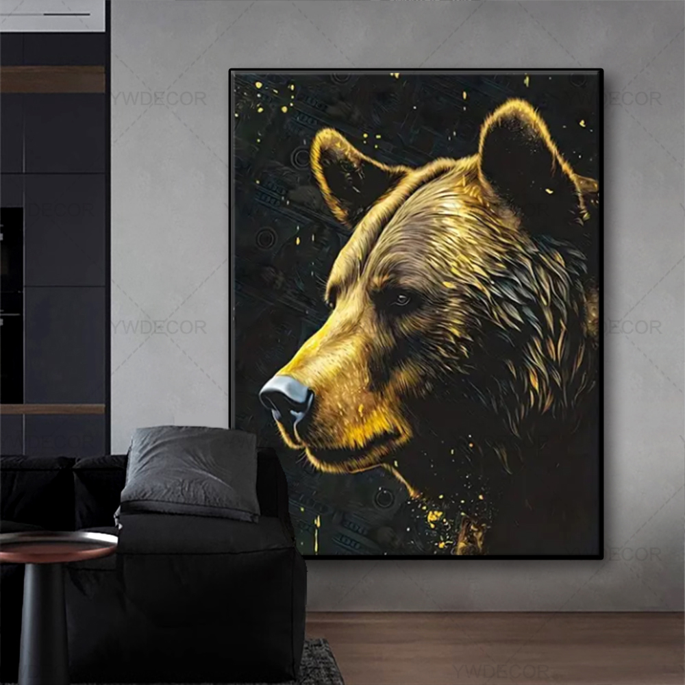 Bull and Bear Animals Painting - Photography Duck 评论和价格