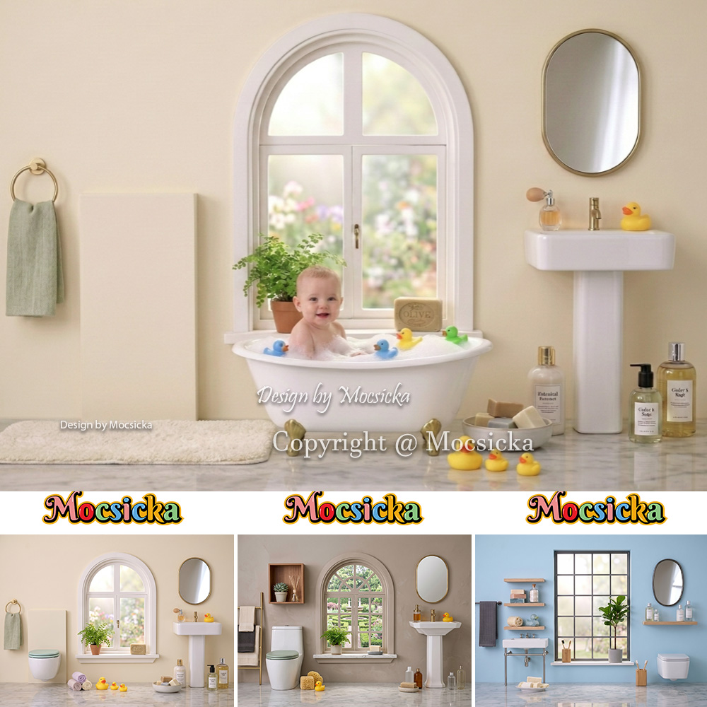 Mocsicka Newborn Baby Bath Tim - Photography Duck 评论和价格