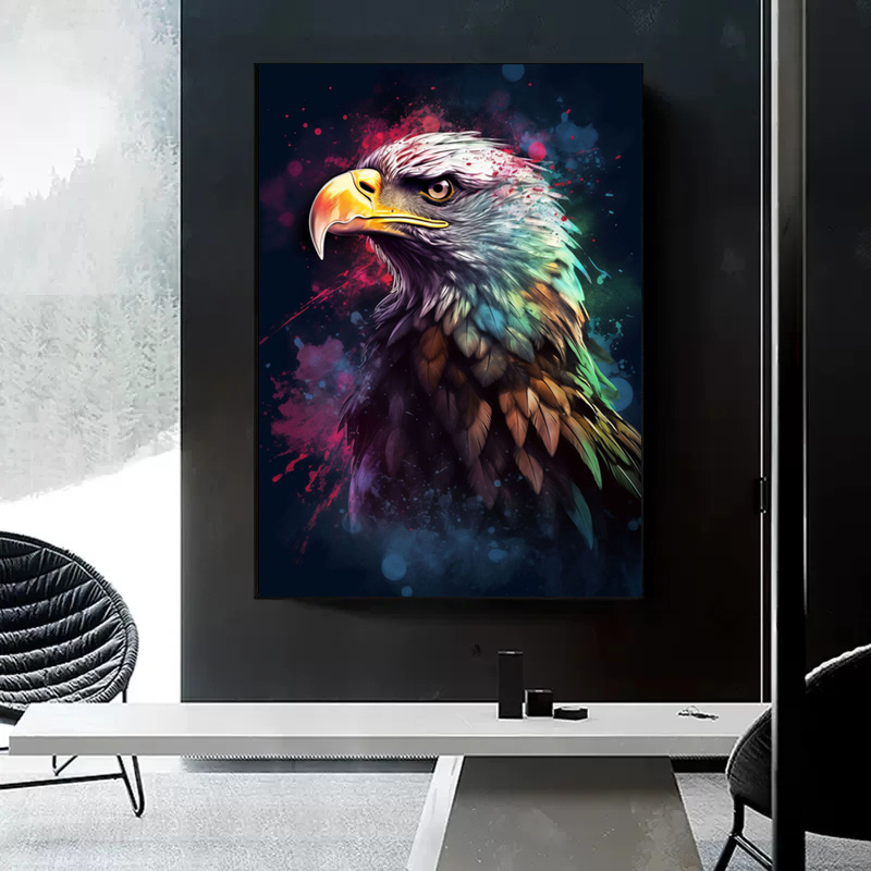 Watercolor Lion Tiger Monkey O - Photography Duck 评论和价格