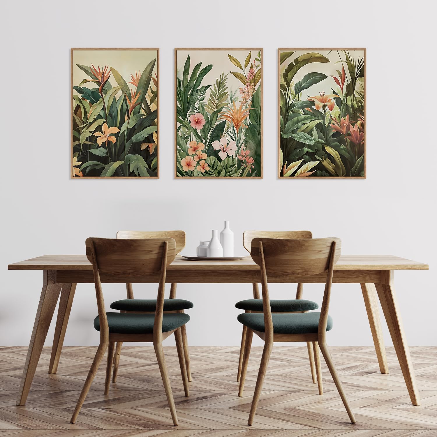 3pcs/set frameless Canvas Pain - Photography Course 评论和价格